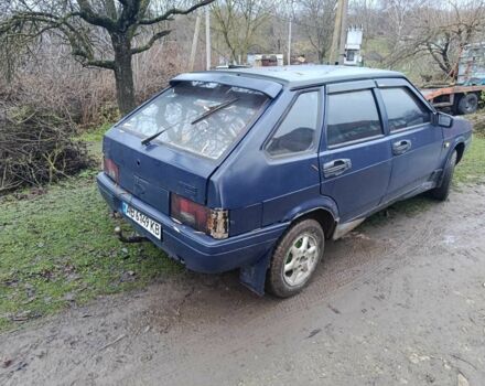 Синий ВАЗ 21093, объемом двигателя 1.5 л и пробегом 200 тыс. км за 450 $, фото 2 на Automoto.ua