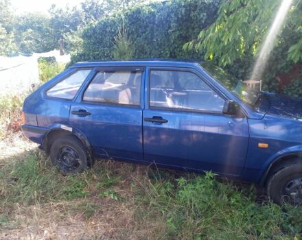 Синий ВАЗ 21093, объемом двигателя 1.5 л и пробегом 50 тыс. км за 1400 $, фото 3 на Automoto.ua