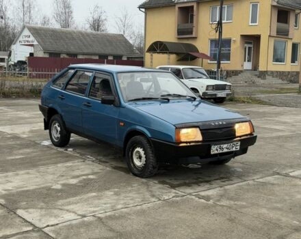 Синий ВАЗ 21093, объемом двигателя 1.5 л и пробегом 235 тыс. км за 750 $, фото 1 на Automoto.ua