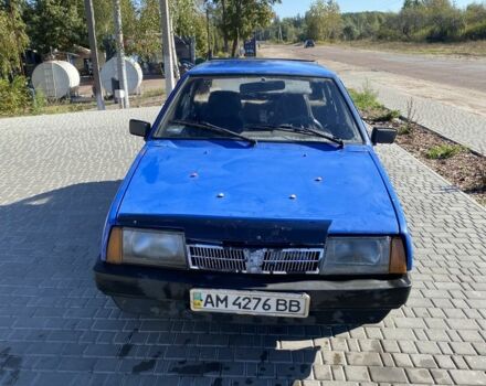 ВАЗ 21093 2000 в Олевске на Automoto.ua Синий ВАЗ 21093, объемом двигателя 1.5 л и пробегом 200 тыс. км за 1000 $, фото 2 на Automoto.ua