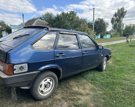 Синий ВАЗ 21093, объемом двигателя 1.5 л и пробегом 147 тыс. км за 1000 $, фото 4 на Automoto.ua