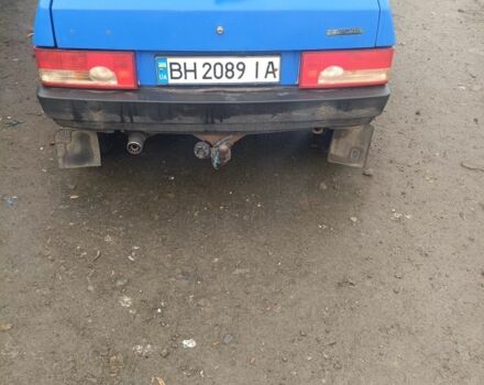 Синий ВАЗ 21093, объемом двигателя 1 л и пробегом 77 тыс. км за 950 $, фото 4 на Automoto.ua