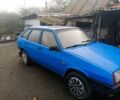Синий ВАЗ 21093, объемом двигателя 1 л и пробегом 77 тыс. км за 950 $, фото 1 на Automoto.ua