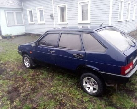 Синий ВАЗ 21093, объемом двигателя 1.5 л и пробегом 120 тыс. км за 1200 $, фото 5 на Automoto.ua