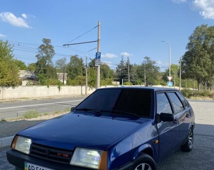 Синий ВАЗ 21093, объемом двигателя 1.3 л и пробегом 96 тыс. км за 800 $, фото 1 на Automoto.ua