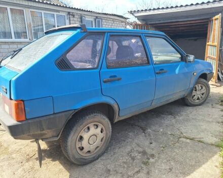 Синий ВАЗ 21093, объемом двигателя 1.5 л и пробегом 320 тыс. км за 900 $, фото 1 на Automoto.ua