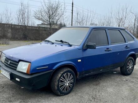 Синий ВАЗ 21093, объемом двигателя 1.3 л и пробегом 280 тыс. км за 699 $, фото 1 на Automoto.ua