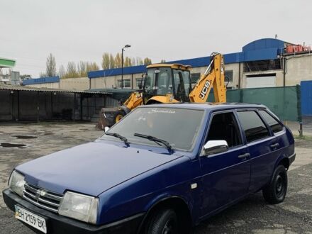 Синий ВАЗ 21093, объемом двигателя 1.5 л и пробегом 222 тыс. км за 799 $, фото 1 на Automoto.ua