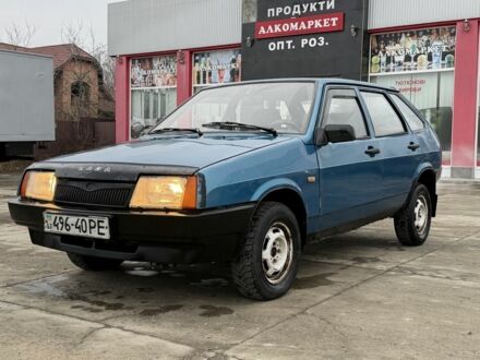 Синий ВАЗ 21093, объемом двигателя 1.5 л и пробегом 235 тыс. км за 750 $, фото 1 на Automoto.ua