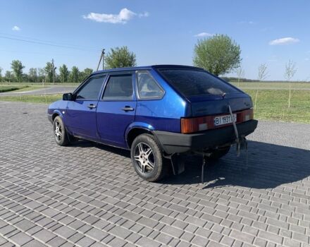 Синий ВАЗ 21093, объемом двигателя 1.5 л и пробегом 258 тыс. км за 801 $, фото 1 на Automoto.ua