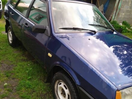 Синий ВАЗ 21093, объемом двигателя 1.5 л и пробегом 180 тыс. км за 1000 $, фото 1 на Automoto.ua
