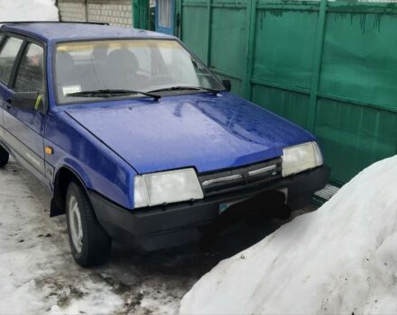 Синий ВАЗ 21093, объемом двигателя 1.5 л и пробегом 210 тыс. км за 2400 $, фото 1 на Automoto.ua