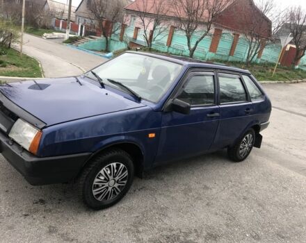 Синий ВАЗ 21093, объемом двигателя 1.5 л и пробегом 225 тыс. км за 1500 $, фото 1 на Automoto.ua