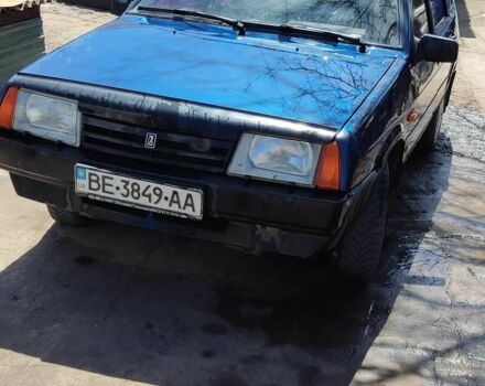 Синий ВАЗ 21093, объемом двигателя 1.5 л и пробегом 241 тыс. км за 1678 $, фото 1 на Automoto.ua