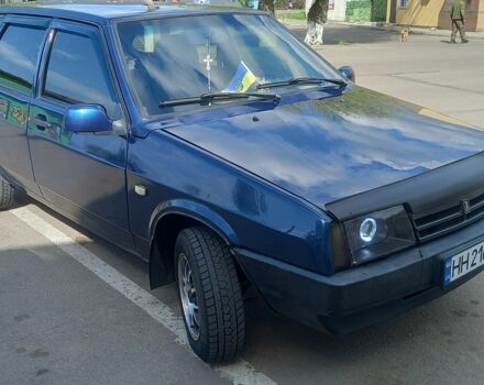 Синий ВАЗ 21093, объемом двигателя 1.5 л и пробегом 193 тыс. км за 1650 $, фото 1 на Automoto.ua