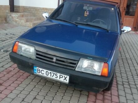 Синий ВАЗ 21093, объемом двигателя 1.5 л и пробегом 180 тыс. км за 1500 $, фото 1 на Automoto.ua