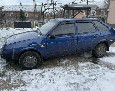 Синий ВАЗ 21093, объемом двигателя 1.5 л и пробегом 230 тыс. км за 1300 $, фото 1 на Automoto.ua