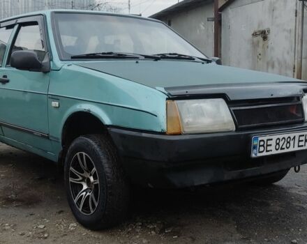 Зеленый ВАЗ 21093, объемом двигателя 1.5 л и пробегом 200 тыс. км за 1500 $, фото 1 на Automoto.ua