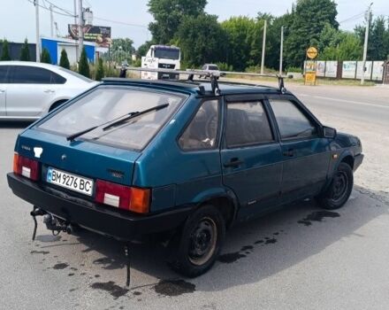 Зеленый ВАЗ 21093, объемом двигателя 1.5 л и пробегом 176 тыс. км за 1200 $, фото 2 на Automoto.ua