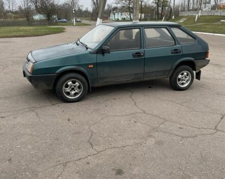 Зеленый ВАЗ 21093, объемом двигателя 1.5 л и пробегом 190 тыс. км за 942 $, фото 4 на Automoto.ua