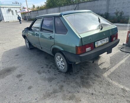 Зеленый ВАЗ 21093, объемом двигателя 1.5 л и пробегом 274 тыс. км за 850 $, фото 1 на Automoto.ua