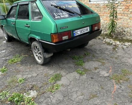 Зеленый ВАЗ 21093, объемом двигателя 1.5 л и пробегом 3 тыс. км за 600 $, фото 1 на Automoto.ua