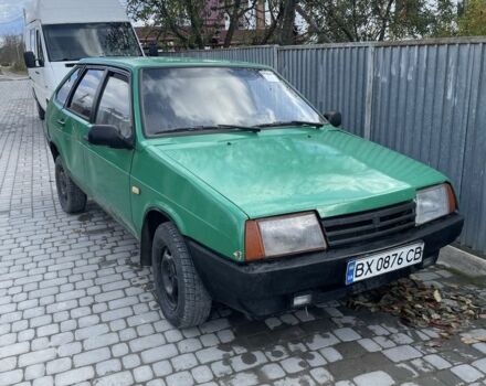 Зеленый ВАЗ 21093, объемом двигателя 1.3 л и пробегом 3 тыс. км за 600 $, фото 1 на Automoto.ua