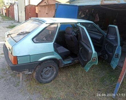 Зеленый ВАЗ 21093, объемом двигателя 1.5 л и пробегом 1000 тыс. км за 451 $, фото 1 на Automoto.ua