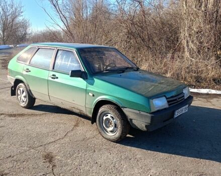 Зеленый ВАЗ 21093, объемом двигателя 1.5 л и пробегом 300 тыс. км за 1150 $, фото 1 на Automoto.ua