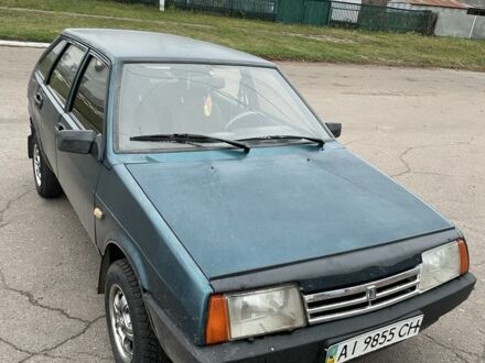 Зеленый ВАЗ 21093, объемом двигателя 1.5 л и пробегом 190 тыс. км за 942 $, фото 1 на Automoto.ua