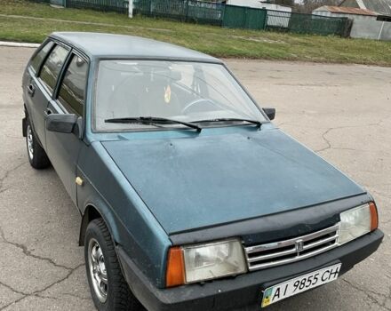 Зеленый ВАЗ 21093, объемом двигателя 1.5 л и пробегом 190 тыс. км за 942 $, фото 1 на Automoto.ua