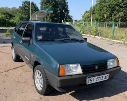 Зеленый ВАЗ 21093, объемом двигателя 1.5 л и пробегом 121 тыс. км за 2100 $, фото 1 на Automoto.ua