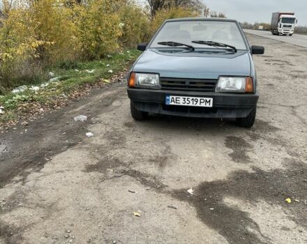 Зеленый ВАЗ 21093, объемом двигателя 1.5 л и пробегом 212 тыс. км за 1050 $, фото 1 на Automoto.ua