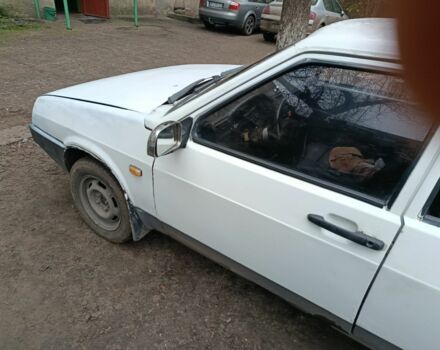 Белый ВАЗ 21099, объемом двигателя 1.3 л и пробегом 80 тыс. км за 1500 $, фото 3 на Automoto.ua