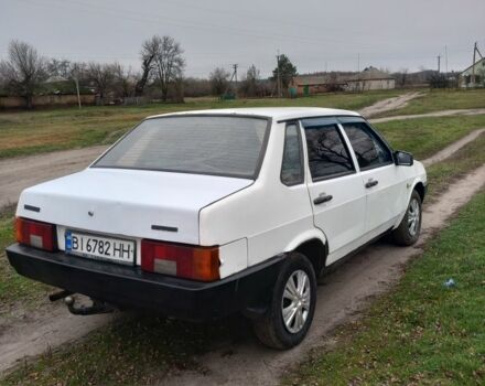 Белый ВАЗ 21099, объемом двигателя 1.5 л и пробегом 111 тыс. км за 1150 $, фото 4 на Automoto.ua