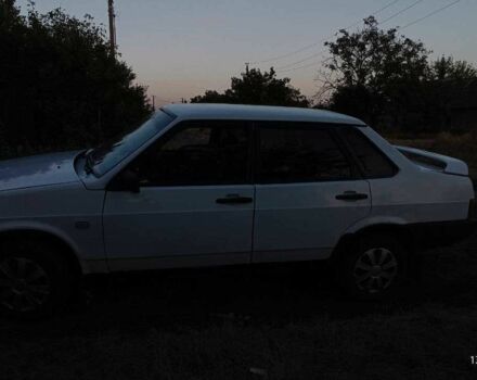 Белый ВАЗ 21099, объемом двигателя 1.5 л и пробегом 147 тыс. км за 1500 $, фото 1 на Automoto.ua