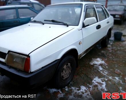 Белый ВАЗ 21099, объемом двигателя 1.3 л и пробегом 0 тыс. км за 650 $, фото 1 на Automoto.ua