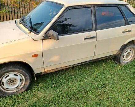 Белый ВАЗ 21099, объемом двигателя 1.46 л и пробегом 77 тыс. км за 1200 $, фото 3 на Automoto.ua