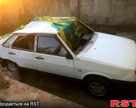 Белый ВАЗ 21099, объемом двигателя 1.5 л и пробегом 91 тыс. км за 550 $, фото 1 на Automoto.ua