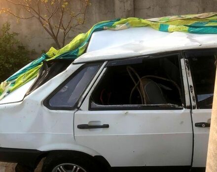 Белый ВАЗ 21099, объемом двигателя 1.5 л и пробегом 91 тыс. км за 550 $, фото 2 на Automoto.ua