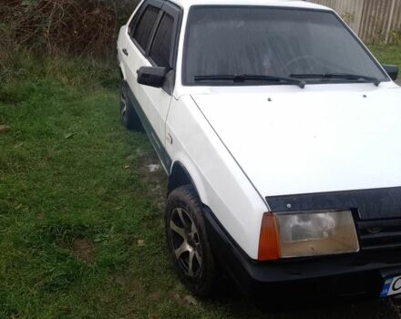 Белый ВАЗ 21099, объемом двигателя 1.5 л и пробегом 80 тыс. км за 1400 $, фото 3 на Automoto.ua