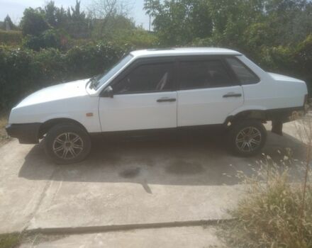 Белый ВАЗ 21099, объемом двигателя 1.5 л и пробегом 1 тыс. км за 1100 $, фото 3 на Automoto.ua