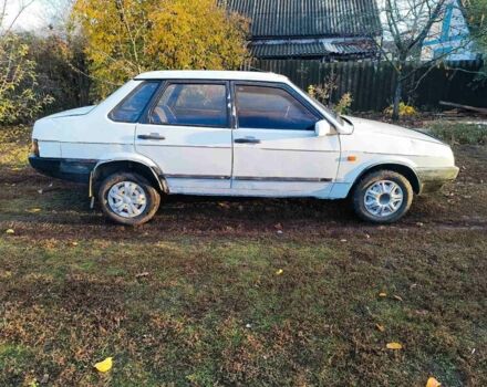 Белый ВАЗ 21099, объемом двигателя 1.5 л и пробегом 180 тыс. км за 820 $, фото 1 на Automoto.ua