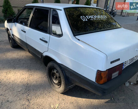 Белый ВАЗ 21099, объемом двигателя 1.5 л и пробегом 200 тыс. км за 850 $, фото 4 на Automoto.ua