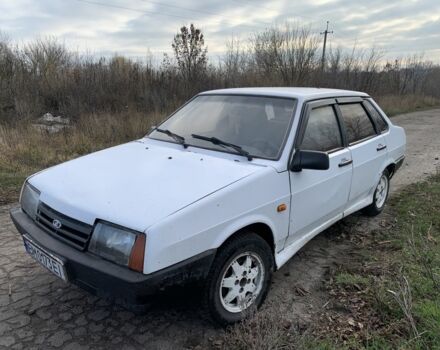 Белый ВАЗ 21099, объемом двигателя 1.5 л и пробегом 81 тыс. км за 950 $, фото 2 на Automoto.ua