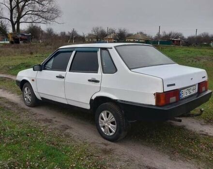 Белый ВАЗ 21099, объемом двигателя 1.5 л и пробегом 111 тыс. км за 1150 $, фото 2 на Automoto.ua