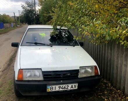 Белый ВАЗ 21099, объемом двигателя 1.5 л и пробегом 300 тыс. км за 1200 $, фото 1 на Automoto.ua