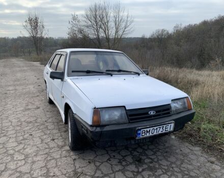 Белый ВАЗ 21099, объемом двигателя 1.5 л и пробегом 81 тыс. км за 950 $, фото 1 на Automoto.ua