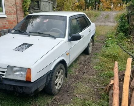 Белый ВАЗ 21099, объемом двигателя 1.5 л и пробегом 235 тыс. км за 1200 $, фото 5 на Automoto.ua