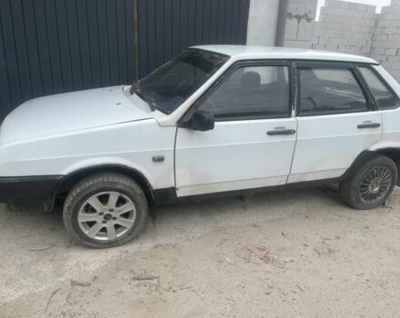 Белый ВАЗ 21099, объемом двигателя 1.5 л и пробегом 15 тыс. км за 760 $, фото 1 на Automoto.ua